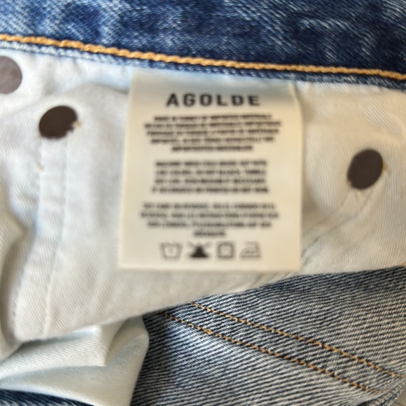 Agolde Dee Shorts - Picture 7 of 8